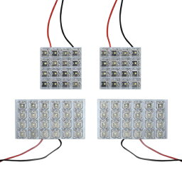 【メール便送料無料】 超高輝度LEDルームランプ シエンタ NCP8#系 H15～ 80発/4P トヨタ【FLUX 室内灯 電球 ホワイト 白 ルームランプセット ルーム球 カーアクセサリー 取付簡単 トランク ラゲッジ にも】