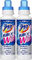 アタックNeo抗菌EX Wパワー 洗濯洗剤 本体400g 2本セット