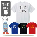 スポーツTシャツ 「ジム【THE DAY】for Gym and Fitness typeB」(140-XXXL)ヨガ、フィットネスにも最適 男女共通 ユニセックス Tシャツ(受注生産/7-10日後出荷)