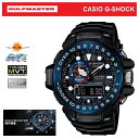 【CASIO/G-SHOCK】【電波ソーラー搭載】【GULFMASTER/ガルフマスター】【送料無料/あす楽対応】 カシオ Gショック メンズ うでどけい 腕時計 men's メンズウォッチ デジタル アナログ GWN-1000B-1B 【国内品番:GWN-1000B-1BJF】トリプルセンサー スマートアクセス