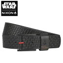 【マラソン期間中全商品ポイント2倍!!】【ニクソン/NIXON】【海外正規品】AMERICANA BELT STAR WARS スターウォーズ メンズ ベルト 革 C1408SW-2444-04 Lサイズ ブラック