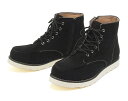 Bracciano メンズ モカシン サイドジップ ワークブ...