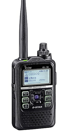 アイコム ID-31 430MHzデジタルトランシーバー（GPSレシーバー内蔵）無線機...:auc-hanna:10001266