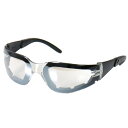   ! {!čA!Z[i! HOTLEATHERS Iׂ郌YJ[! C_[vX TOX NA/X[N [Rider Plus Sunglasses with Clear/Smoke Mirror Lenses] ubNt[ OJbg UV-400tB^[ EUh~H!