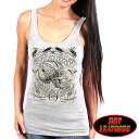     {  Z[i  zbgU[ n[[̍ՓTX^[WX [Sturgis Motorcycle Rally] F Official 2018f [Ladies Profile Sugar Skull Tank Top] fB[X VK[XJ ^Ngbv  m[X[u [ O[ čA 