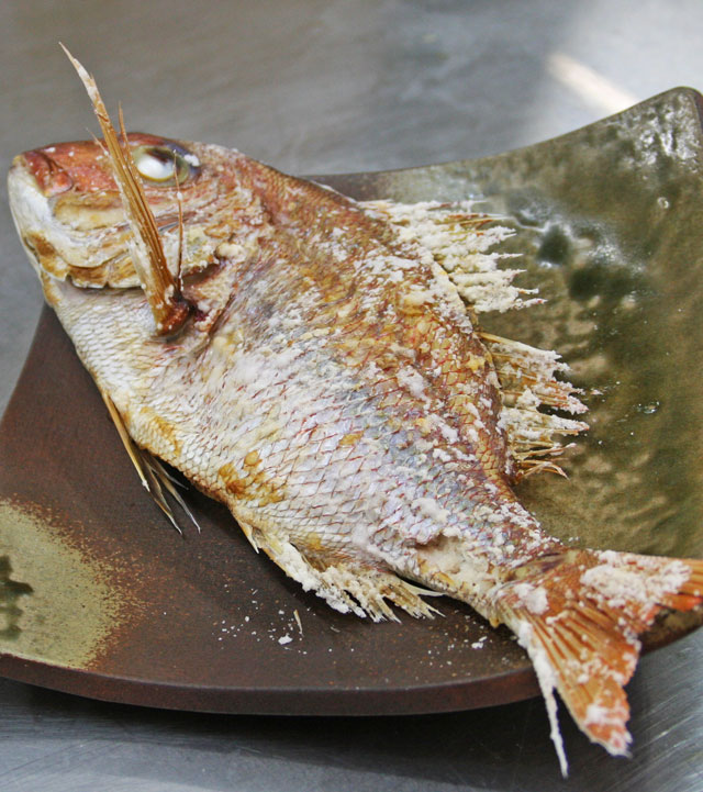 焼き鯛 山形県産 天然 真鯛 1尾200g前後 焼鯛 塩焼き マダイ 鮮魚 海鮮...:auc-hasegawasengyo:10000219