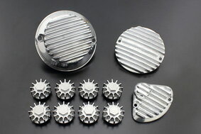 【PMC.Inc】 【CB400Four 適応型式 CB400E (398cc) CB400FE (408cc)】 ※NC36車輌には適合しません。ドレスアップ エンジンカバー セット