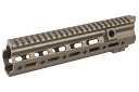 【パーツ類ポイント10倍!25日8時59分まで】Asura Dynamics Geissele SMRスタイル 10.5inch M-LOKレイルハンドガード Umarex/VFC HK416 AEG/GBB対応 TAN【只今、商品合計8,000円(税抜)以上注文で、CYCバイオBB弾1袋プレゼント中!】