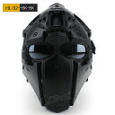 WoSporT Ronin NVGマウントモジュラーヘルメット ファン付 Obsidian