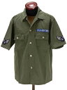 VINTAGE ARMY AIR CORP BDUシャツ(半袖) ROTHCO/ロスコ　GI ミリタリー