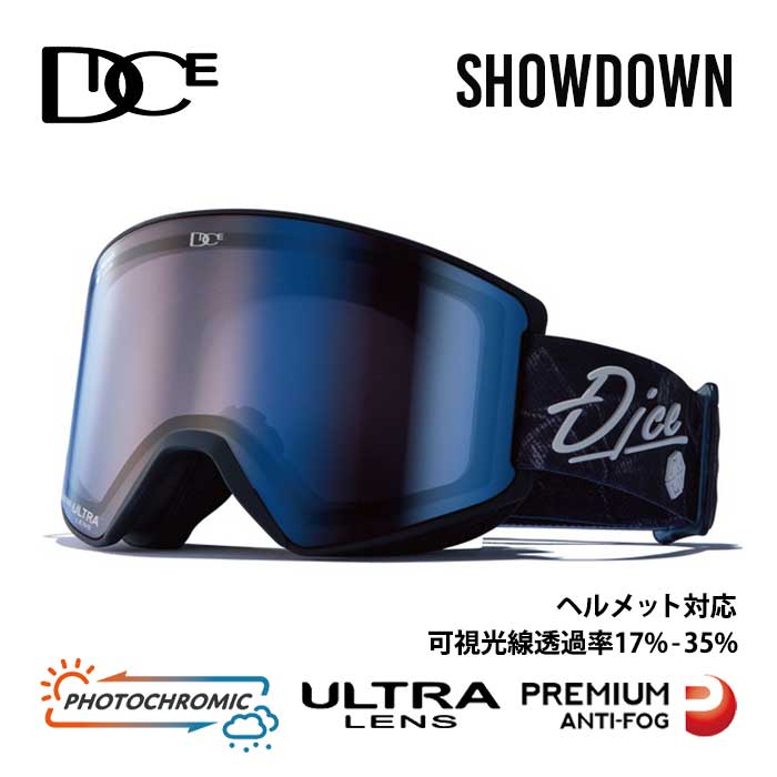 y25{[iXDAY SiP10{z_CX Xm[{[h S[O 20-21 SHOWDOWN DICE (SD04265MBK) CU LPICE MBK ULTRAY XL[ Xm{ goggle [201026]