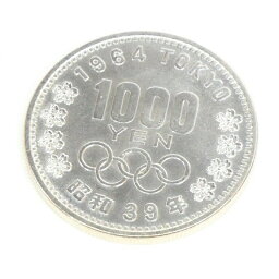 昭和39年 <strong>東京オリンピック</strong> 1000円銀貨 TOKYO 並品 記念貨幣 1964年 【中古】(65048)