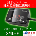 即納 今だけ送料無料 PIVOT ピボット スピードメーターV (赤表示) SML-V 0113_flash