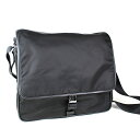 プラダ ショルダーバッグ 黒 PRADA ナイロン V166 新品同様 k498 【中古】