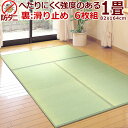 い草ユニット畳 82×164cm『1畳6枚(6畳)入』 滑り止め 【 送料無料 】 アイコン