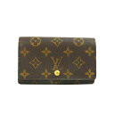 【LOUIS VUITTON ルイ・ヴィトン】M61735 モノグラム ポルトモネジップ 2つ折り財布【中古】