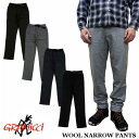 2016新作 GRAMICCI WOOL NARROW PANTS グラミチ ウール素材 ナローパンツ 全4色 GMP-16F013