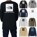ノースフェイス メンズ 長袖Tシャツ バックプリント レッドボックス Tシャツ The North Face Men's Red Box T-Shirt