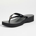 g[o[` EFbW\[ T_ ubN Tory Burch Wedge Thin Flip Flops BlackyC V[Y r[`T_ T_ 傫TCYz