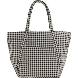 (取寄) バグー レディース クラウド バッグ - ウィメンズ BAGGU women Cloud Bag - Women's Black & White Gingham