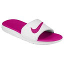 NIKE ナイキ レディース サンダル ベナッシ ソーラーソフト スライド 2 Nike Women's Benassi Solarsoft Slide 2 White Fireberry