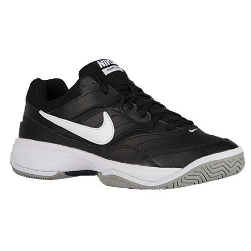 ()iCL Y R[g Cg Nike Men's Court Lite Black Medium Grey White