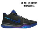 (取寄)ナイキ メンズ バッシュ カイリー 3 バスケットシューズ カイリーアービング Nike Men's Kyrie 3 Black Deep Royal Photo Blue