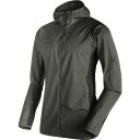 (取寄)マムート メンズ ケント ライト SO フーデッド ジャケット Mammut Men's Kento Light SO Hooded Jacket Titanium/Dark Titanium