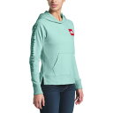 【クーポンで最大2000円OFF】(取寄)ノースフェイス レディース リサイクル マテリアルズ プルオーバー パーカー The North Face Women Recycled Materials Hoodie Pullover Windmill Blue Heather/Tnf Red