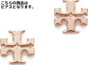 (取寄)トリーバーチ ロゴ スタッズ ピアス Tory Burch Logo Stud Earrings【コンビニ受取対応商品】