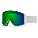 ショッピングteva (取寄) スミス 4D マグ スノー ゴーグル Smith 4D Mag Snow Goggle Chromapop Everyday Green Mirror / White Vapor