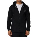 アディダス メンズ フルジップパーカー 裏起毛 ブラック adidas ORIGINALS Men's ADI EDITION Hoodie Black