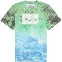 エルアールジー メンズ Tシャツ リサーチ コレクション ルーツ ピープル サブリメイテッド シャツ 青 LRG Men's Research Collection Roots People Sublimated Shirt Kelly