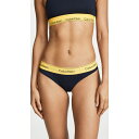 (取寄)カルバンクライン アンダーウェア レディース モダン コットン ビキニ パンティ Calvin Klein Underwear Women's Modern Cotton Bikini Panties Blue Gold