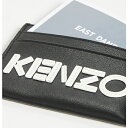 (取寄)ケンゾー ケンゾー ロゴ カードホルダー KENZO Kenzo Logo Cardholder Black