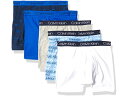 ショッピングUNDER (取寄)カルバンクライン ユニセックス モダン コットン アソーテッド ボクサー ブリーフ Calvin Klein Unisex Modern Cotton Assorted Boxer Briefs Underwear, Multipack White/Ck Logo/Gray/Ck/Blue
