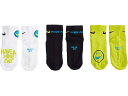 (取寄)ナイキ エブリデイ ライトウェイト アンクル 3ペア パック (リトル キッズ/ビッグ キッズ) Nike Kids Everyday Lightweight Ankel 3-Pair Pack (Little Kid/Big Kid) Multicolor 1