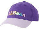ショッピングニット帽 (取寄) エルエルビーン ビーンズ コットン ベースボール ハット L.L.Bean Kid窶冱 Beans Cotton Baseball Hat Plum Grape