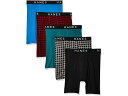 ショッピングボクサーパンツ (取寄) ヘインズ メンズ メンズ タグレス ボクサー ブリーフス-マルチプル カラーズ (Blues, アソーティド) Hanes men Hanes Men's Tagless Boxer Briefs-Multiple Colors (Blues, Assorted) 5 Pack - Black/Gray/Red Assorted