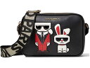(取寄) カール ラガーフェルド パリ レディース メイベル クロスボディ Karl Lagerfeld Paris women Karl Lagerfeld Paris Maybelle Crossbody Black/Red/Black