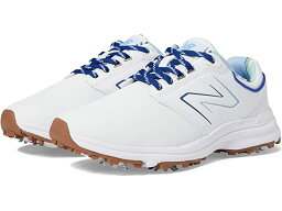 (取寄) ニューバランス ゴルフシューズ レディース ブライトン 大きいサイズ New Balance Golf Women Brighton White