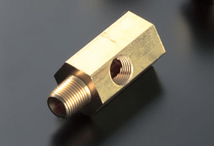 JURAN / ジュラン 油圧計用アダプター 六角三方 PT1/8油温計用センサーフィッティング