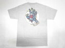 SANTACRUZ サンタクルーズ x MARVEL マーベルコミックス コラボ Punisher パニッシャー ハンド T 灰 ヘザーグレー