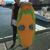 ZUP BOARD2 ザップボード2 グリーン×オレンジ 単品 39693 トーイング ウエイクボード サーフボード 水上オートバイ ボートの画像