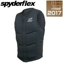 CONPETITON VEST ウエイクベスト ウエイクボード ライフジャケット メンズ WAKEBOARD スパイダーフレックス 2017新作 ウエットスーツ