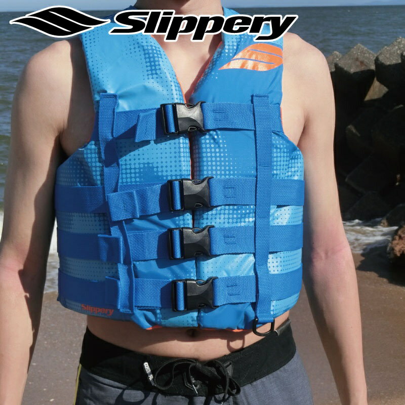 スリップリー ライフジャケット ハイドロベスト 水上オートバイ ジェットスキー マリンジェット slippery スリッパリー 男女兼用の画像