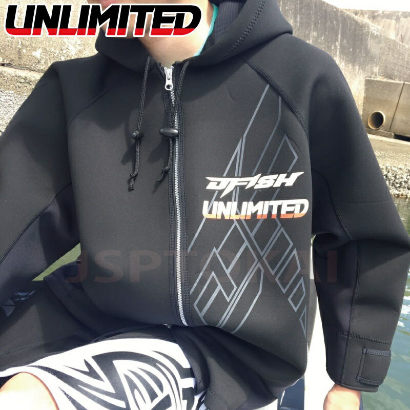UNLIMITEDxJ-FISH ジェイフィッシュ　 マリンツアーコート ウエットスーツ ウエイクボード SUP　水上オートバイの画像