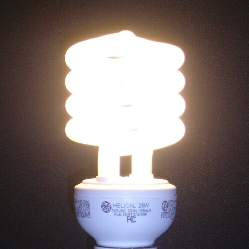 GE 純正 100ワットの明るさを20ワットで実現する 100W形 メーカ5年保証品 LED より明るい 省エネ エコ 省コスト 電球色 電球型蛍光灯 CFL 卸価格