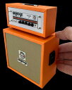 ■ミニチュア楽器 Axe Heaven Orange ROCKER 30 Stack Amp Model OA-AMP-2