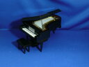 ミニチュア楽器　B級品　グランドピアノ　18cm　黒